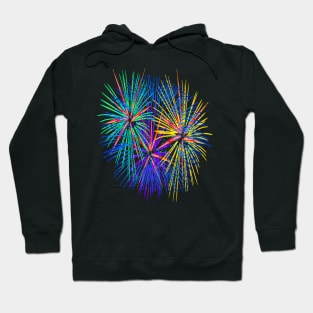 Light Up The Night Sky Colorful Fireworks Celebrations 6 Hoodie